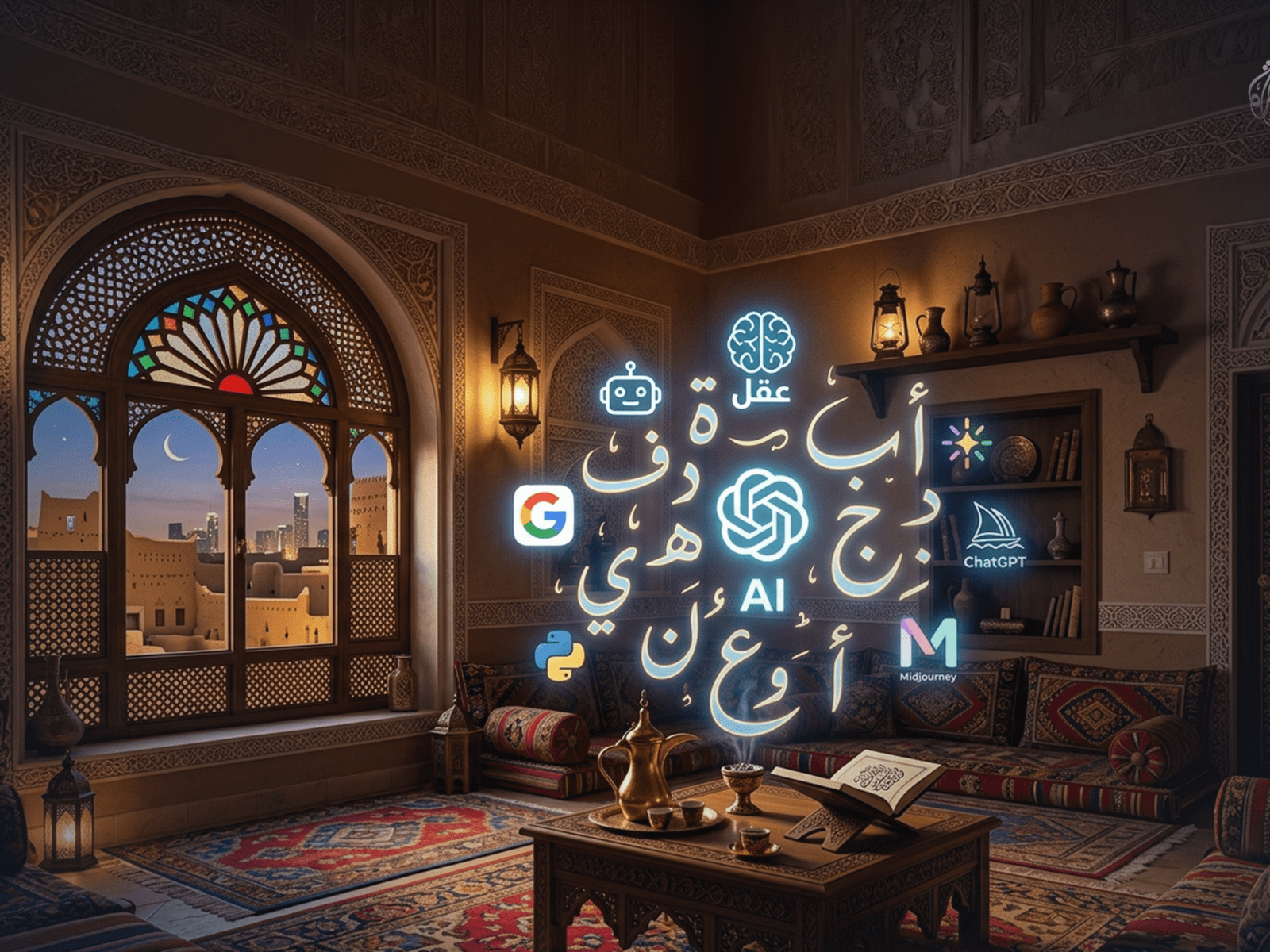 In the world of artificial intelligence, the Arabic language was considered merely a language into which answers were translated or supporte