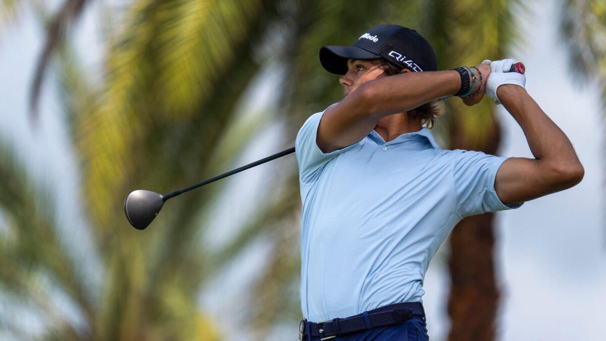 But during his third shot, the sound of a phone camera during Woods' backswing led to an errant chip, which contributed to Woods making a bo