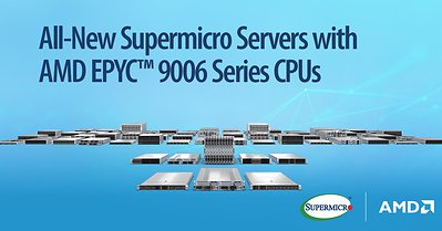 > Supermicro stellt ein neues Server-Portfolio mit CPUs der AMD EPYC™ 9006-Serie der 6. / Schlagwort(e): Produkteinführung Supermicro stellt