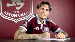Aston Villa have announced the loan signing of Chelsea winger Alejandro Garnacho until the end of the 2026-27 season. Should the move become