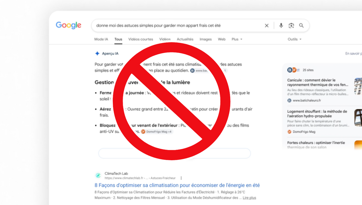De Chrome à Firefox en passant par Safari, seule une minute est nécessaire pour faire disparaître ces résultats de notre vue et profiter d’u