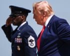 Bigger than ever before.’ Photograph: Julia Demaree Nikhinson/APUS-Israel war on IranDonald Trump says decision on ‘massive attack’ against
