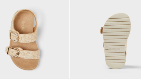 The American company "Target" announced the recall of about 211,000 pairs of children's sandals from its "Cat & Jack" brand, after discoveri