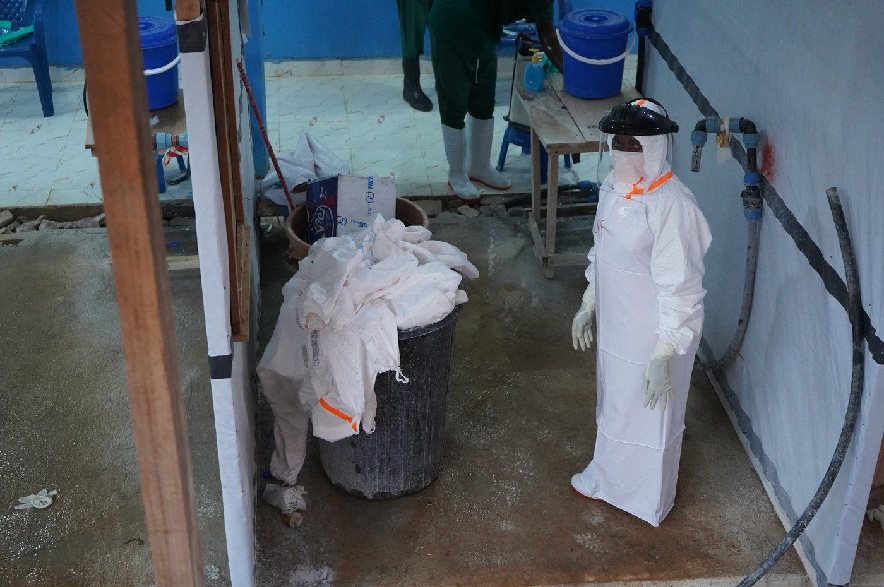 BUNIA, Congo (AP) — At least 999 people have died from the Ebola outbreak in Congo, according to new official data, a grim toll in what has