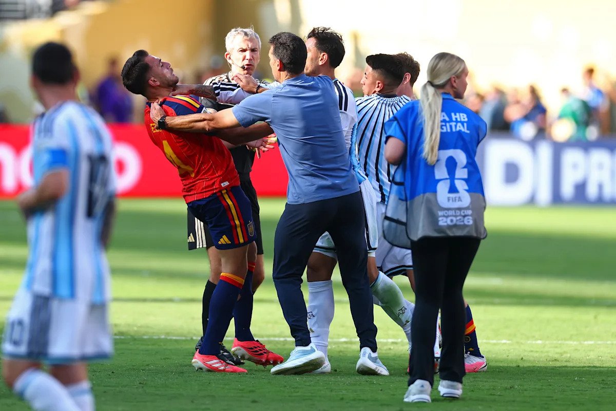 World Cup 2026: Spain midfielder says Argentina players should not be punished by FIFA after post-match scuffle. While his argument could ho