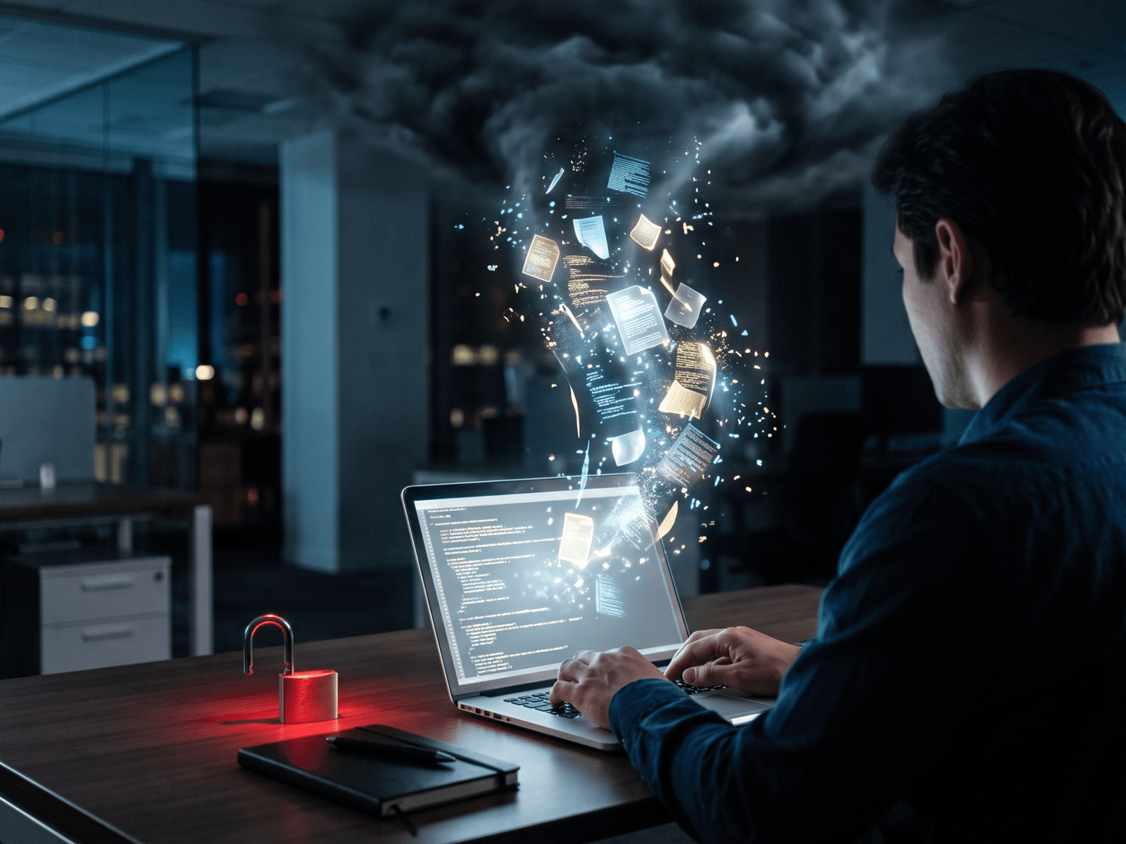 The Register report states that the phenomenon of hidden artificial intelligence is widespread, as 45% of employees in general use artificia