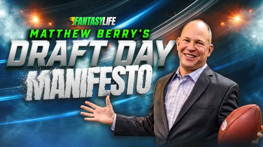 Matthew Berry unveils his ever-awaited 2026 Draft Day Manifesto—exclusive to Fantasy Life for the first time. For the first time in 27 years